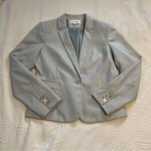 Calvin Klein Women's Light Blue Blazer